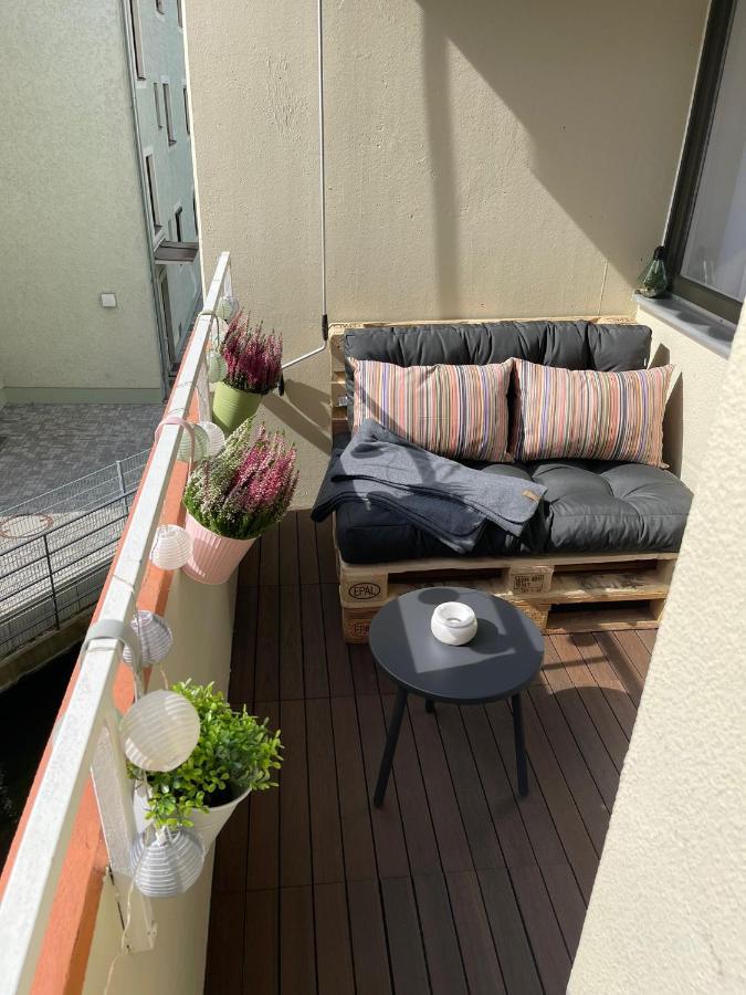 Lilis Apartment Mit Balkon Augusta Esterno foto